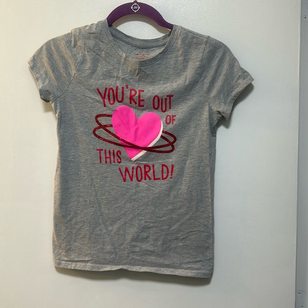 Girls Cat & Jack short sleeve shirt size L